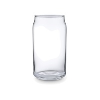 Verre à bière iconique multifonctionnel de 490 ml – Gobelet en verre pour usage quotidien, verre à eau, verre à milkshake, verre à bubble tea – Vente en gros OEM/ODM