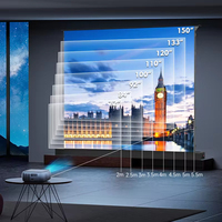 Écran de projection motorisé 4K/8K Top Black Diamond 2026 pour Home Cinéma, à levage au sol, longue portée, en tissu PET, pour un cinéma lumineux