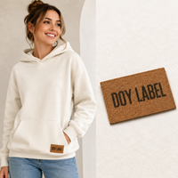 Étiquettes en daim personnalisées à coudre, prix d'usine, avec logo de mode en relief pour sacs et jeans