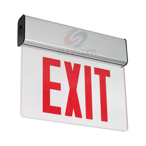 Letrero <span class=keywords><strong>de</strong></span> Salida UL 924, OSHA, Luz <span class=keywords><strong>de</strong></span> Emergencia <span class=keywords><strong>contra</strong></span> Incendios, Letrero <span class=keywords><strong>de</strong></span> Salida LED con Iluminación Lateral UL - Product Image 3