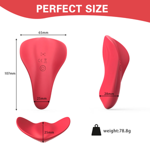 Celana Dalam Getar dengan Remote Kontrol Nirkabel Masturbator Orgasme Butterfly Wearable Dildo Vibrator Mainan Seks untuk Wanita - Product Image 6
