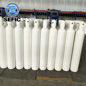 Cilindro de oxígeno recargable de 20 litros y 150bar portátil con válvula CGA540 para el mercado de Arabia Saudita - Product Image 1