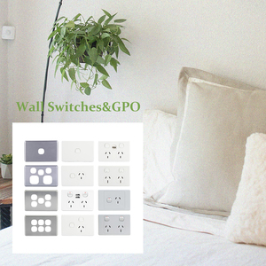 Youu hiện đại <span class=keywords><strong>2</strong></span> <span class=keywords><strong>Gang</strong></span> <span class=keywords><strong>2</strong></span> cách chống cháy nổ SAA chứng nhận PC vật liệu tường chuyển đổi tiêu chuẩn Úc max 16A hiện tại - Product Image 5