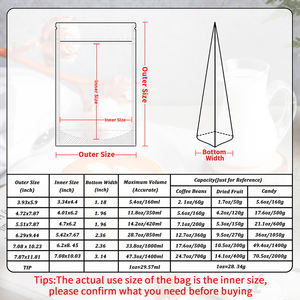 <span class=keywords><strong>Achat</strong></span> en gros Emballage <span class=keywords><strong>transparent</strong></span> personnalisé Sacs à fermeture éclair en papier kraft en <span class=keywords><strong>plastique</strong></span> <span class=keywords><strong>transparent</strong></span> biodégradable compostable Pe - Product Image 5