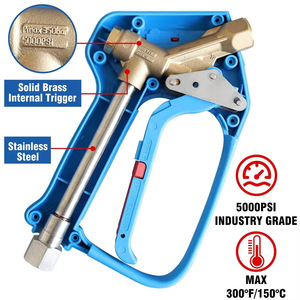 High Pressure Sprayer 5000Psi Adjustable Flow Stainless Steel Gun Head For Car Wash Machines - Product Image 3