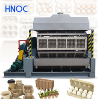 Machine de moulage de pâte en conteneur HNOC pour la fabrication de boîtes à œufs de poulet et de plateaux à œufs – Prix compétitif