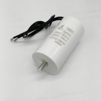 Condensateur de démarrage de moteur AC Hongye CBB60 pour pompe à eau, 2-100uf 250V-450V, film polypropylène pour machine à laver et pompe submersible