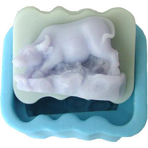 Molde de Silicona para Jabón, Pastel y Velas con Forma de Animales, Ganado, Buey, <span class=keywords><strong>Toro</strong></span> y Vaca, para Manualidades - Product Image 2