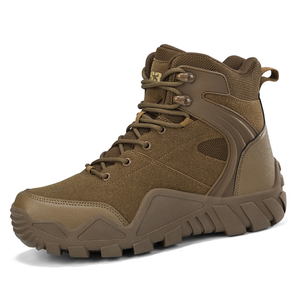 HPB01 AS33 Stock Black Khaki Coyote Brown <b>Hiking</b> Mountain Tactical <b>Boots</b> - Product Image 2