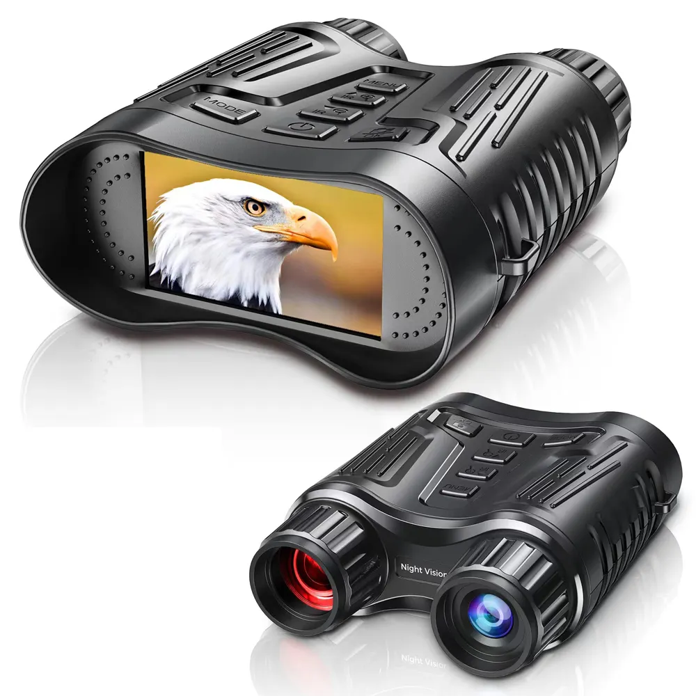 36MP 4K night vision binoculars 2024 8x digital zoom 3.2'' HD screen digital infrared night vision hunting