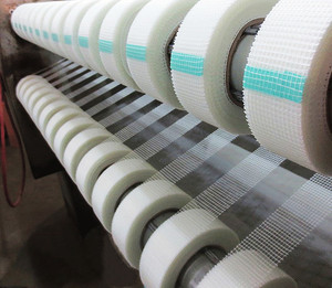 Thủy Tinh KHÁNG KIỀM Sợi Thủy Tinh Scrim Lưới Vải Đá Cẩm Thạch Trở Lại Dính Net - Product Image 2