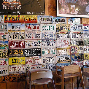 Placa de Matrícula de Aluminio Personalizada con Logotipo en Relieve, Placa de Matrícula de Coche con Número de EE. UU., Recuerdo Europeo, Placas Decorativas - Product Image 5