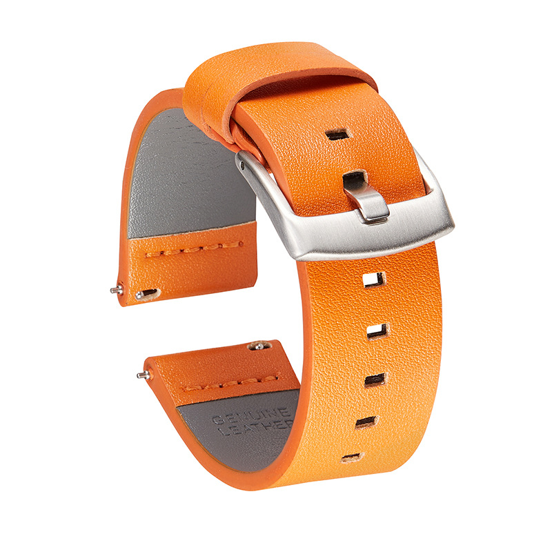 Orange-Boucle argent