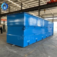 MBBR Automatische Professionele Efficiënte Biologische Rioolwaterzuiveringsinstallatie met Pomp Media Motor 500m/d