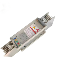 Système de guideway compact IP65, gaine de bus fermée basse tension 400A-6300A, conducteur en cuivre et aluminium