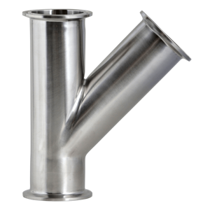 Vệ sinh phụ kiện đường ống bia thiết bị sản xuất bia thép không gỉ <span class=keywords><strong>304</strong></span>/316L 1inch hoặc 3 inch cấp thực phẩm tri-kẹp Y loại <span class=keywords><strong>Tee</strong></span> - Product Image 2