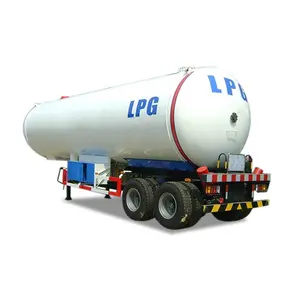 40 Metros Cúbicos LPG Tanque Semirremolque Cisternas Semirremolque Camión LPG Transporte Camión Remolque Heavy Duty para la venta precio de fábrica