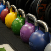 Kettlebell de compétition professionnelle pour la musculation en salle, l'entraînement fonctionnel et le conditionnement physique, équipement d'exercice commercial
