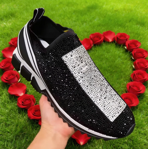 Fashion Brand Canvas Sneakers Mesh Lining Breathable Genuine Leather Upper Anti-Slip <b>Function</b> Luxurious Designer Running <b>Shoes</b> - Product Image 6