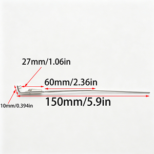 Glasses <strong>Parts</strong> Spring Hinge <strong>Eyeglass</strong> Accessories, Rimless Dual Rubber End Caps, Screw Lock Craft Temple Multi-Color Electroplated - Product Image 5