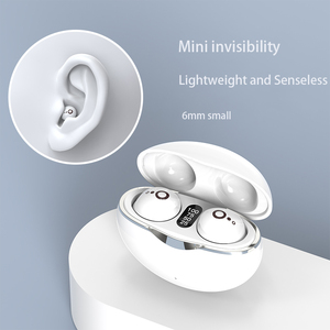 Échantillon Gratuit <span class=keywords><strong>2023</strong></span> Nouveaux Écouteurs Stéréo Sans Fil Invisibles S800 Mini TWS pour le Sommeil avec Étui de Charge - Product Image 6