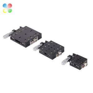 Tavola di Scorrimento Manuale C&K 60x60mm JCX-60 Asse X con Guida a Rulli Incrociati per Applicazioni Ottiche - Product Image 5