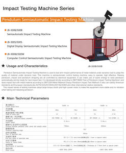 300J Darbeye Dayanıklı Kaliteli Charpy Darbe Test Cihazı Fiyatı - Product Image 2