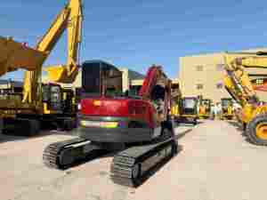 Excavadora Tractora Yanmar VIO 80 Usada de Alta Calidad PF, 8 Toneladas, en Buen Estado de Funcionamiento, Motor en Venta, Disponible en Stock - Product Image 2