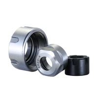 Écrou de serrage ER8 ER11 ER16 ER20 ER25 ER32 A/m/um DIN6499B pour pinces ER de serrage pour centre d'usinage CNC de précision, fabrication chinoise