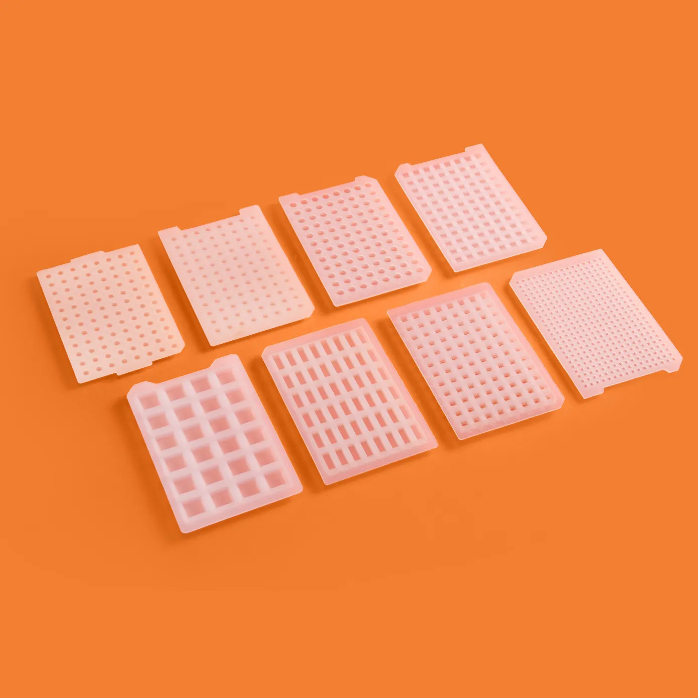 Tapete de vedação de poço de silicone para microplacas PCR