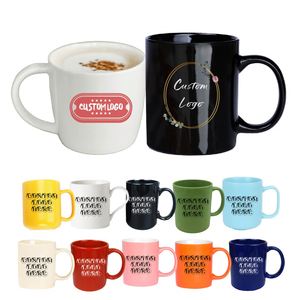 Taza de Café de Cerámica Personalizada para Promoción de Marca, 11 oz, Tazas de Cerámica Sublimadas Personalizadas con Logotipo, Taza de Cerámica Sublimada Personalizada - Product Image 1