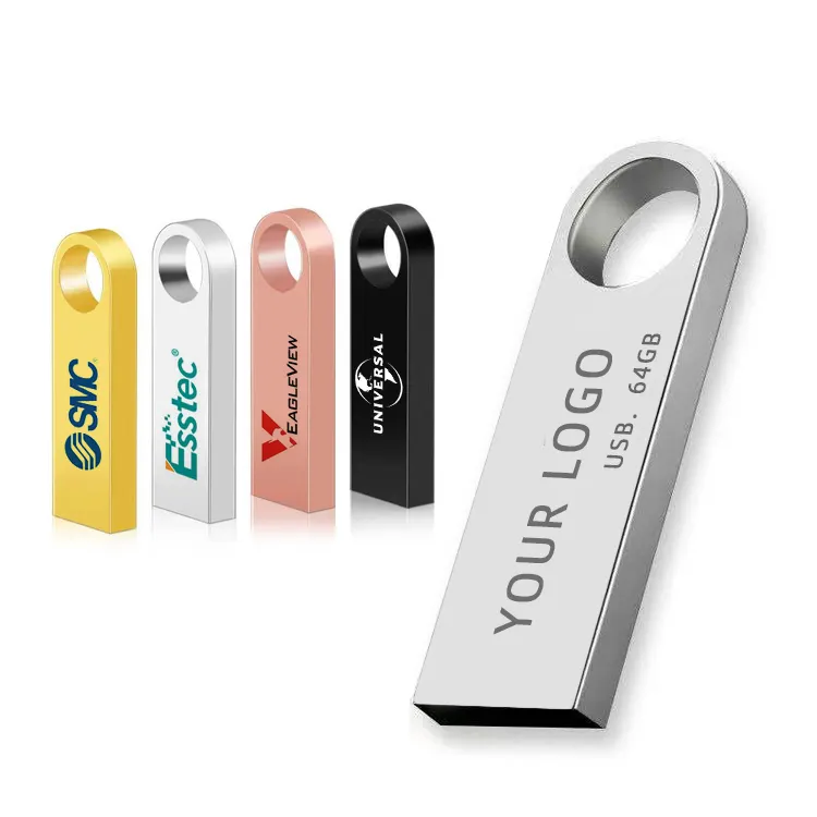 Hot Selling Goede Kwaliteit Flash Drive Usb Pen Geleid Pen Logo Aangepast Met Laser 4Gb 8Gb 16Gb zak Gift Metalen Doos Status Sales Opp