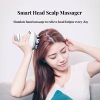 Mini Masseur Électrique pour le Cuir Chevelu en Forme de Griffe de Pieuvre avec Logo Brosse Vibrante pour le Massage du Cuir Chevelu pour la Croissance des Cheveux Soulagement du Stress Masseur pour la Tête