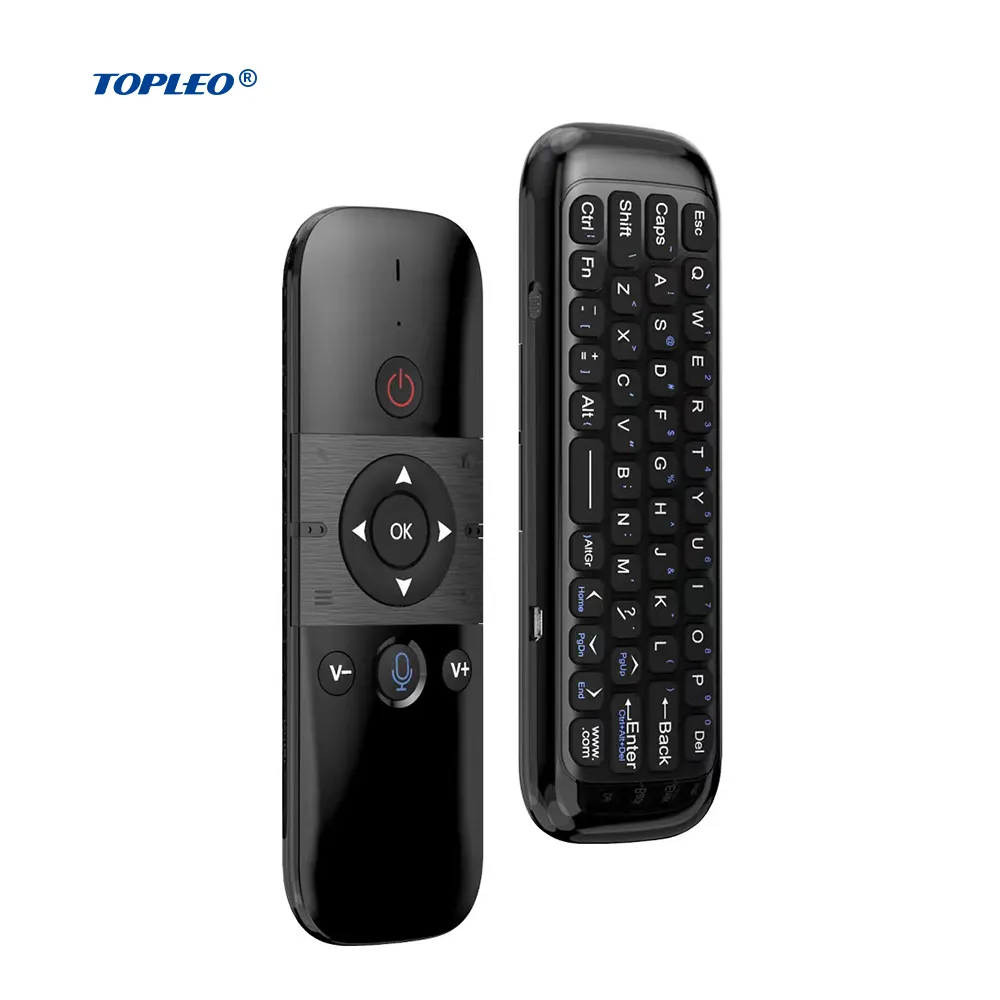 Topleo Handy air mouse Keyboard 6 Gxes Gyroscope 2.4g Mini Wireless Fly Keyboard remote control Air Mouse