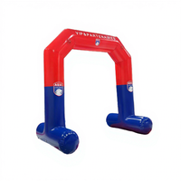Arche gonflable publicitaire personnalisée en PVC avec logo, étanche à l'air, pour marathon