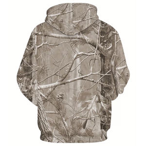 Sudadera Impermeable, Transpirable y Ligera para Caza con Camuflaje, 100% Algodón, OEM - Product Image 2