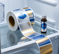 Autocollants personnalisés en vinyle pour étiquettes de flacons de peptides décoratifs de 3 ml, emballage de qualité supérieure, étiquette autocollante avec logo, adhésif puissant
