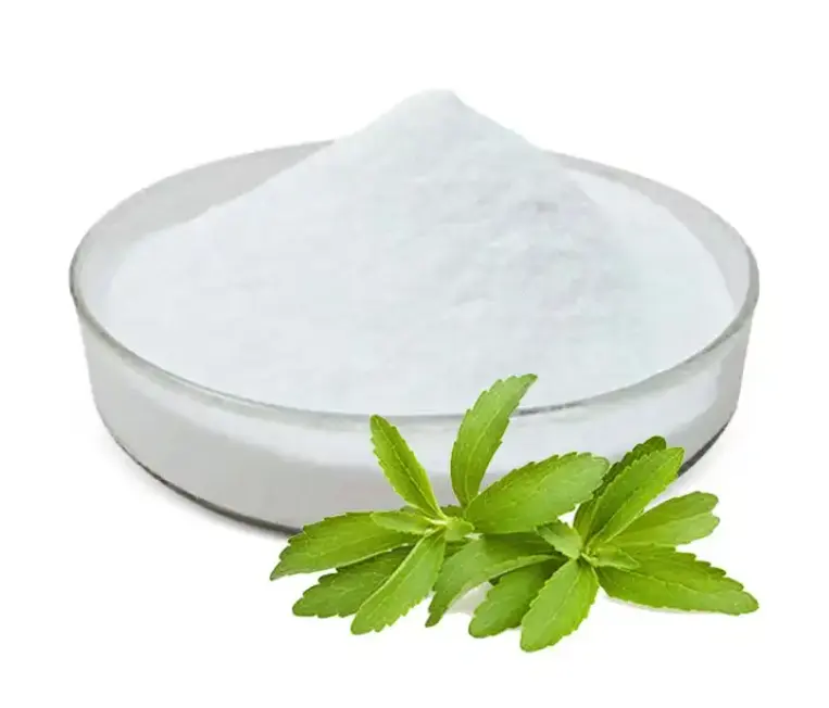 Aditivos alimentares de alta qualidade Adoçante Stevia Extrato Em Pó Stevioside Organic Stevia Leaves Extract