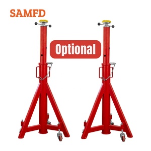 नमूना भारी शुल्क ट्रक लिफ्ट 6 पोस्ट 7.5t वायरलेस हाइड्रोलिक मोबाइल कॉलम लिफ्टर 1500 मिमी लिफ्ट ऊंचाई के साथ - Product Image 3