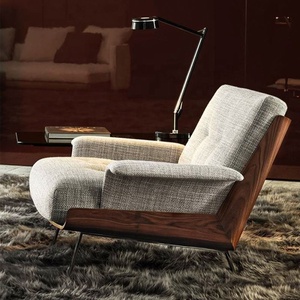 GEDO Sofá italiano Sofá individual de lujo Silla Sala de estar Balcón Daiki Ocio <span class=keywords><strong>Reclinable</strong></span> Fábrica al por mayor - Product Image 4