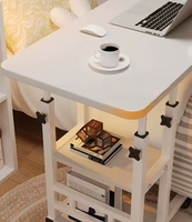 Vente directe d'usine, mini table de bureau, table mobile réglable, bureau portable, table réglable