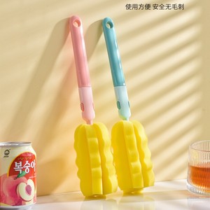 Éponge de nettoyage pour biberons avec tête pliable remplaçable pour biberons et usage domestique - Product Image 2