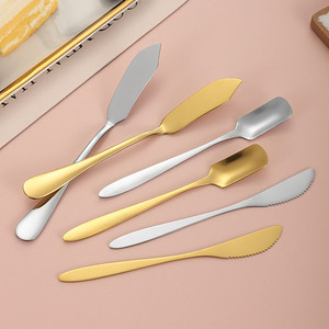Thép không gỉ bánh công cụ bánh Pizza xẻng bánh trung thu muỗng nĩa tráng miệng muỗng nĩa bánh dao và máy chủ thiết lập - Product Image 6