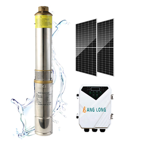 Conjunto Completo de Bomba de Agua Sumergible Solar para Granja, Bomba de Agua Solar de Alto Flujo de 3 Pulgadas para Riego 3YYD3.2-80-48-750 Solar Su - Product Image 1