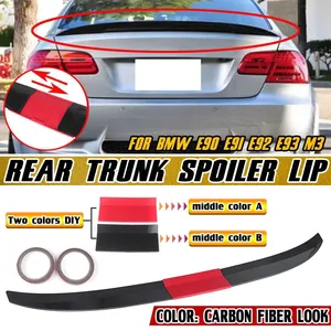 สปอยเลอร์หลังคาร์บอนไฟเบอร์สำหรับรถยนต์ทั่วไป สำหรับ Audi A2 A3L A4 A6 A8 สำหรับ Ford S-Max สำหรับ Mondeo สำหรับ Peugeot 205 206 - Product Image 1