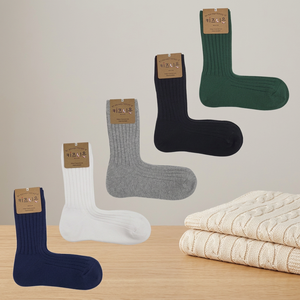 Calcetines Escolares Casuales Transpirables y Cómodos para Niños y Jóvenes con Ajuste Patentado de 90 Grados - Product Image 1