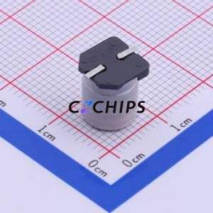 Condensateur électrolytique en aluminium SMD EEEHAJ471UAP, SMD, D8xL10.2mm 470uF 20% 6.3V 300mA-120Hz - Product Image 2