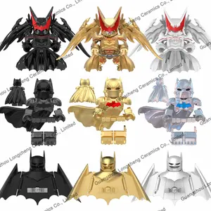 Hot Super Heroes Hellbat Kingdom Come XE Suit Man Mini Building Blocks Action Figures Bricks Kid Educational Toys