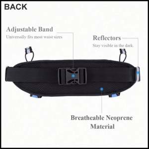 Riñonera de Trabajo Impermeable de Alta Calidad con Cierre Naranja y Porta Botella - Product Image 4