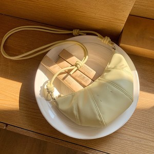 Dumpling Type Crossbody <b>Mini</b> Bag Sunlight Yellow Lightweight Casual Women's Chest Bag Spring 2025 - Product Image 1